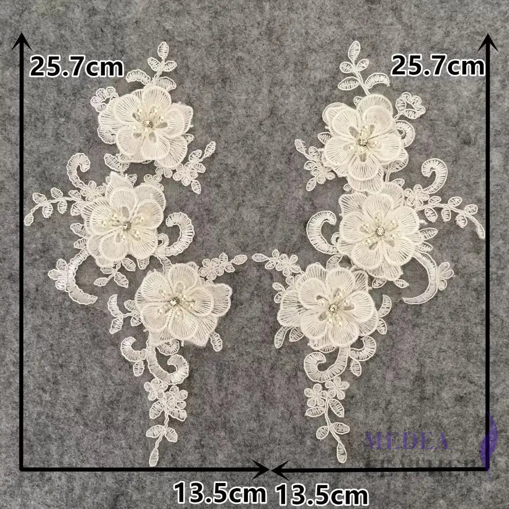 Sewing Lace Flower Embroidery Applique EA13