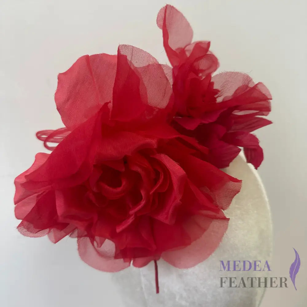 Silk and Organza flower SF03
