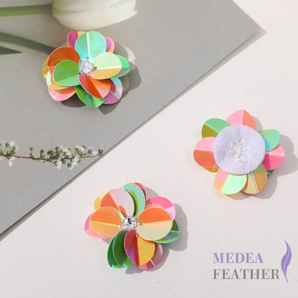 Small Sequin Flower SF01