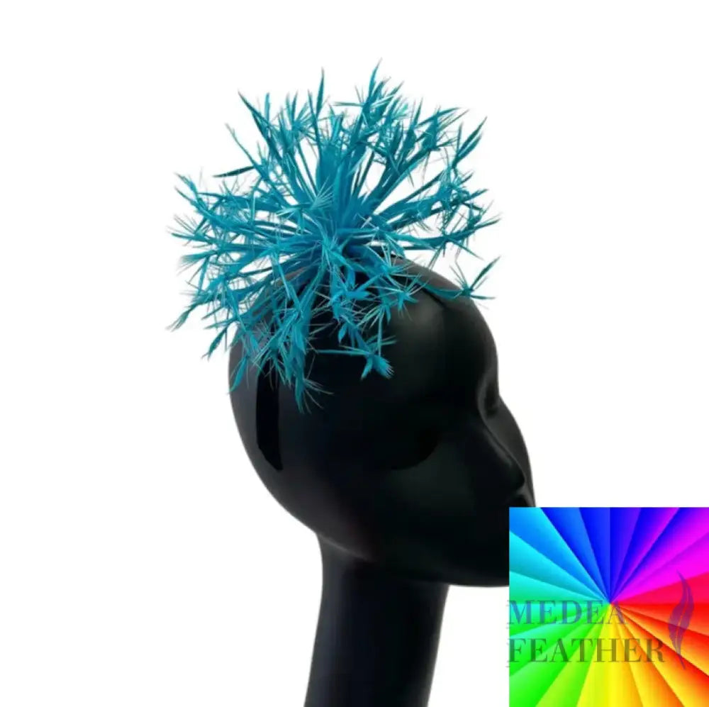 ’Snowflake’ / Goose Biot Feather Flower Mount DS25050M - Custom - Please add text below