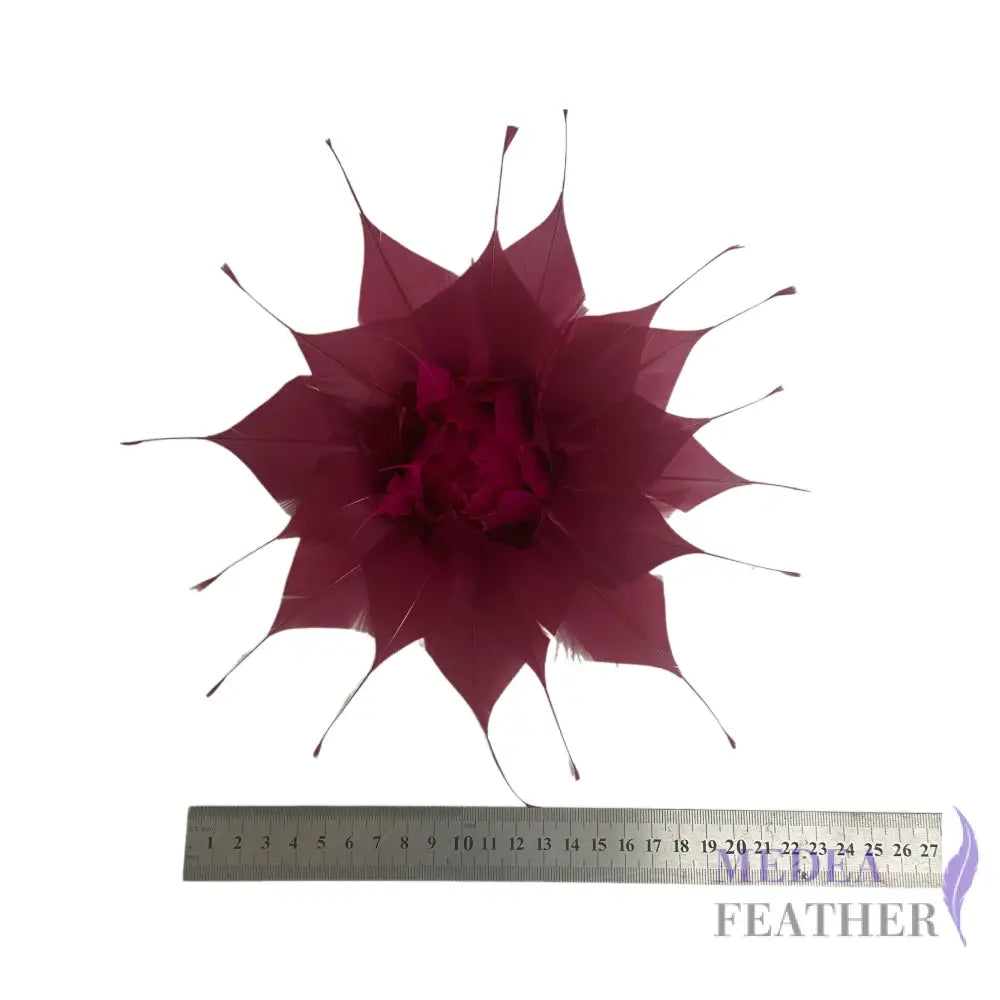 Spiky Flower Bud Goose Feather Flower DS261021