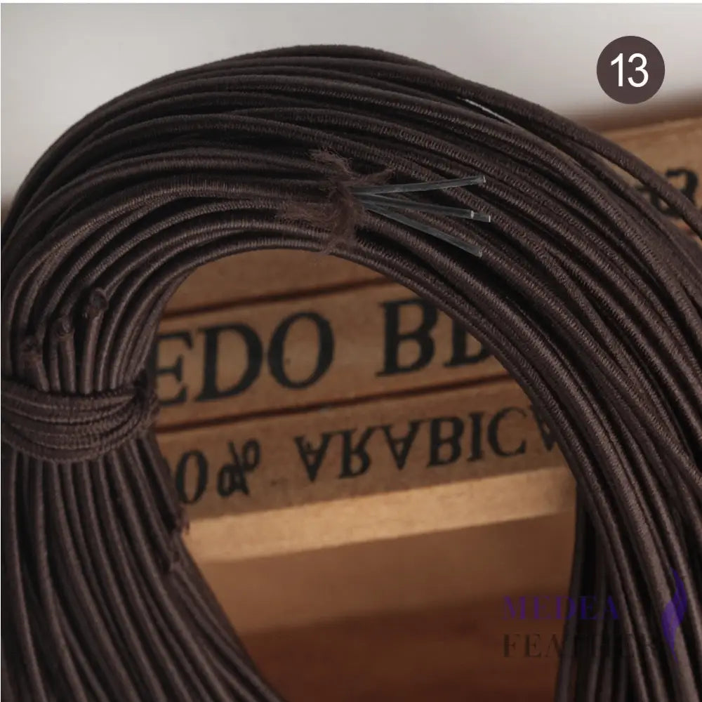 1.5mm Elastic 1 meter / Brown