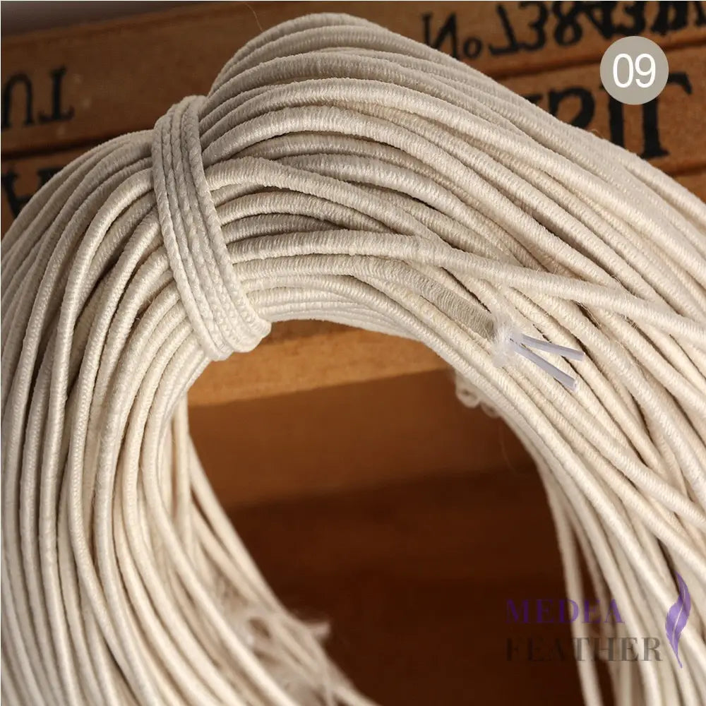 1.5mm Elastic 1 meter / Cream