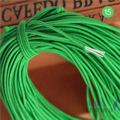1.5mm Elastic 1 meter / Green