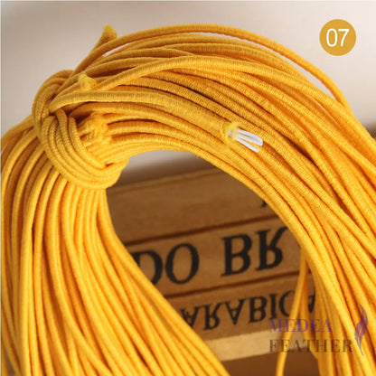 1.5mm Elastic 1 meter / Orange yellow