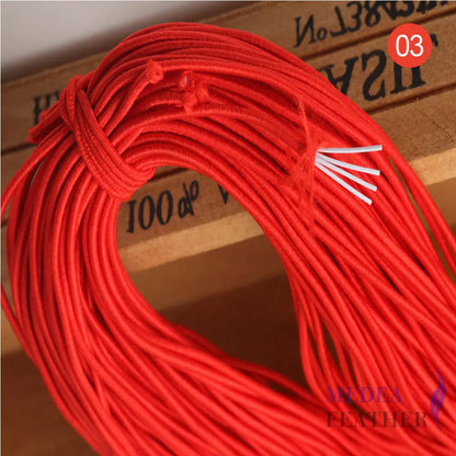 1.5mm Elastic 1 meter / Red