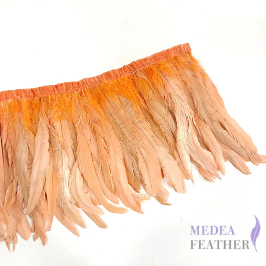 10’’-12’’ Coque Tails Long Feather Trim - 1 Meter