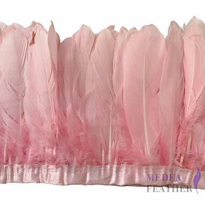10-15cm Goose Feather Trim -1meter FTGOOSE01 - #51 pink