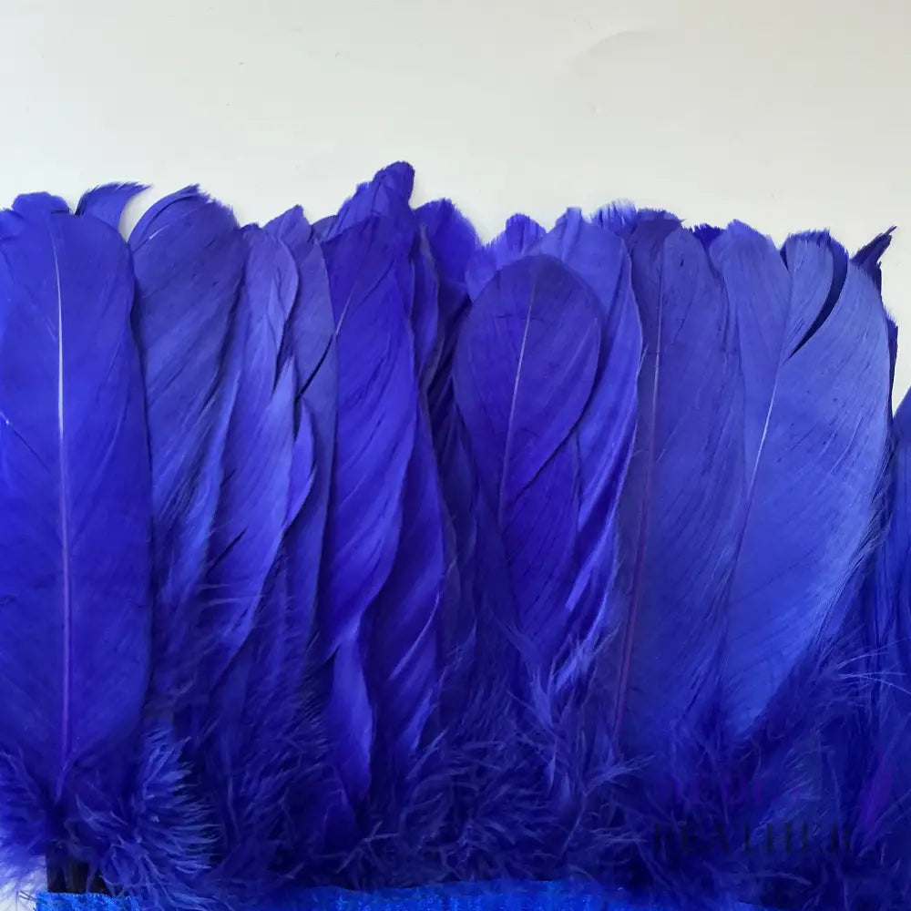10-15cm Goose Feather Trim -1meter FTGOOSE01 - #84 Deep breath