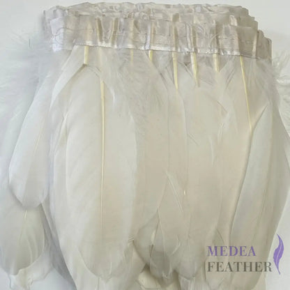 Goose Feather Trim Fringe 10-15cm