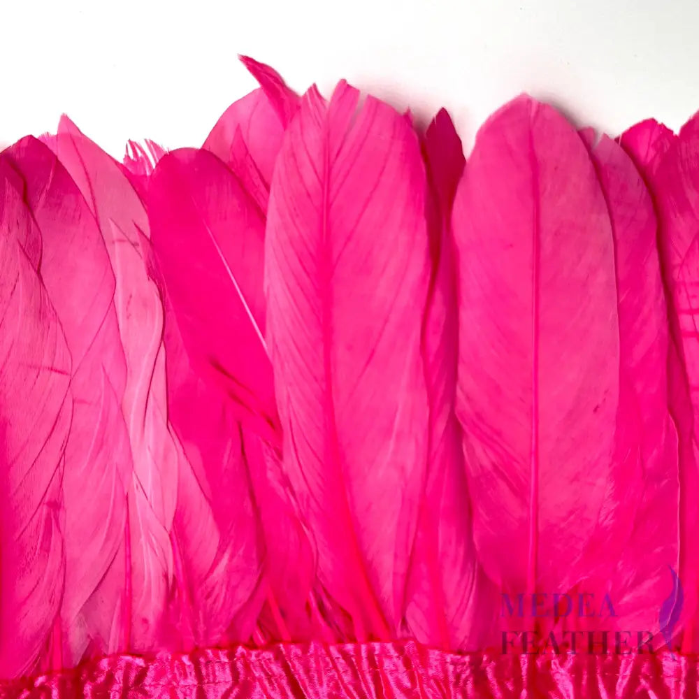 Goose Feather Trim Fringe 10-15cm