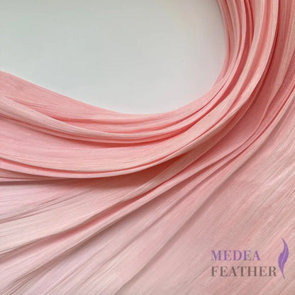 90cm Wide Silk Abaca Fabric #02 Baby Pink / 1/2 Meter ready-to-ship