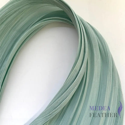 90cm Wide Silk Abaca Fabric #040 Mint Green / 1/2 Meter ready-to-ship