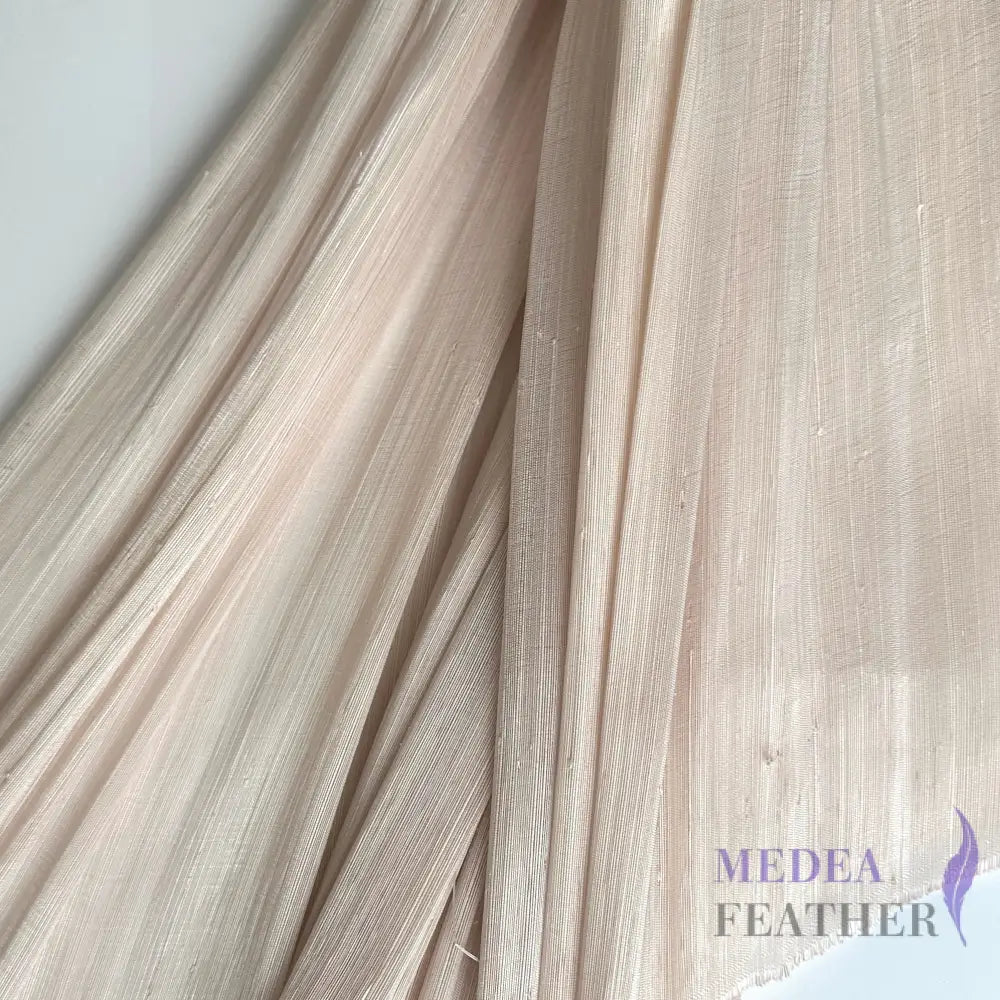 100cm Wide Silk Abaca Fabric for Millinery & Hat Making - ABC01 - Limited-#057 Nude / 1/2 Meter - ready-to-ship