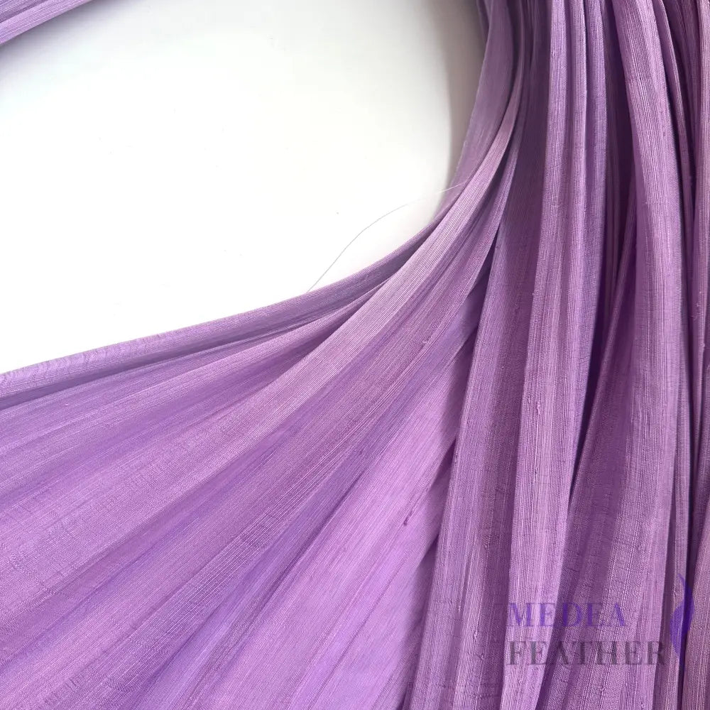 90cm Wide Silk Abaca Fabric Lilac / 1/2 Meter ready-to-ship