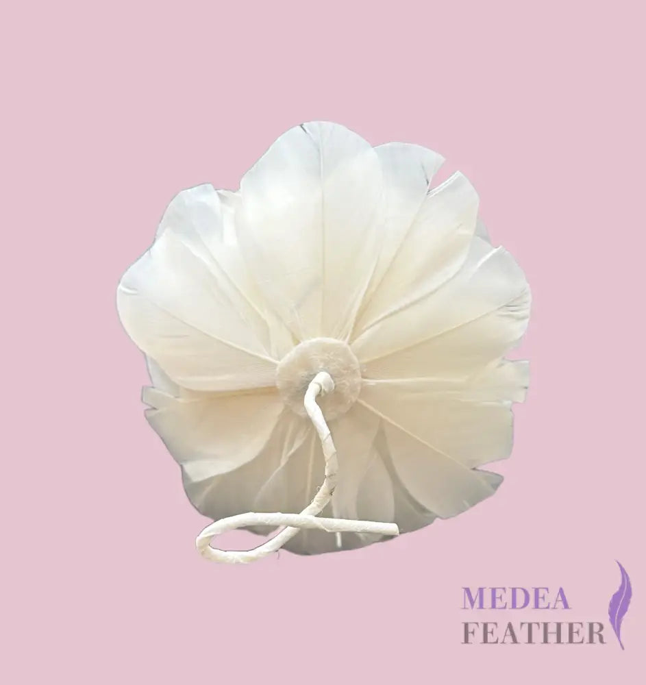 10cm Rose Goose Feather Flower DS261010