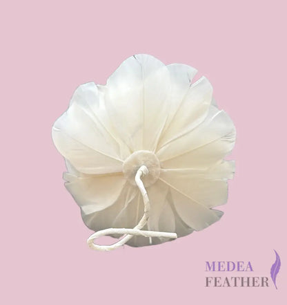 10cm Rose Goose Feather Flower DS261010