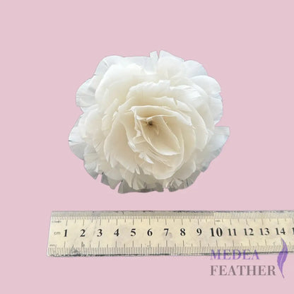 10cm Rose Goose Feather Flower DS261010