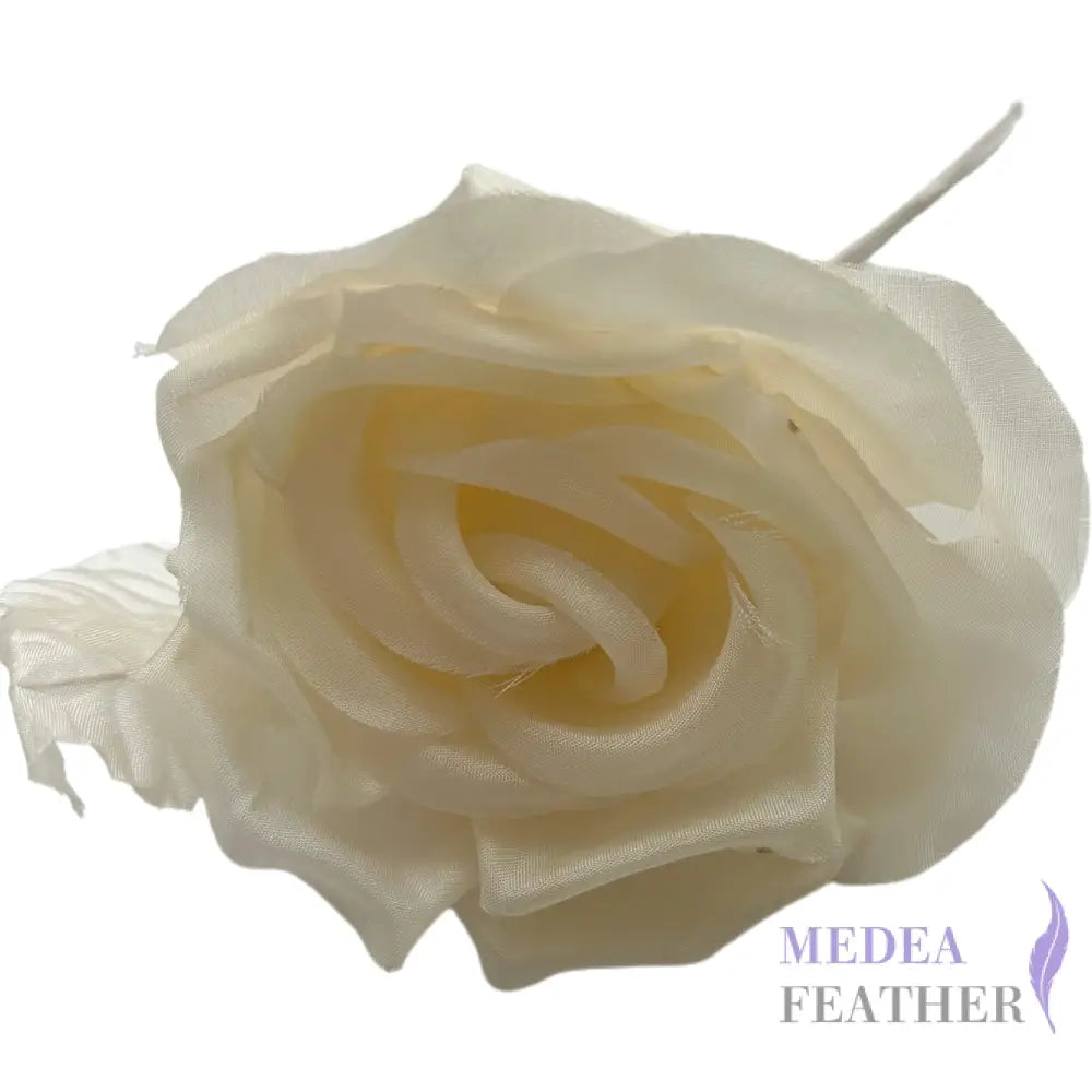 10cm wide silk flower - #04 cream