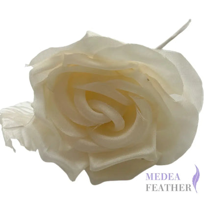 10cm wide silk flower - #04 cream