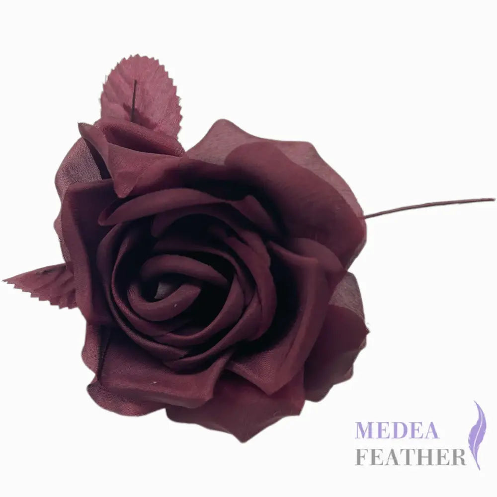 10cm wide silk flower - #33 purple potion