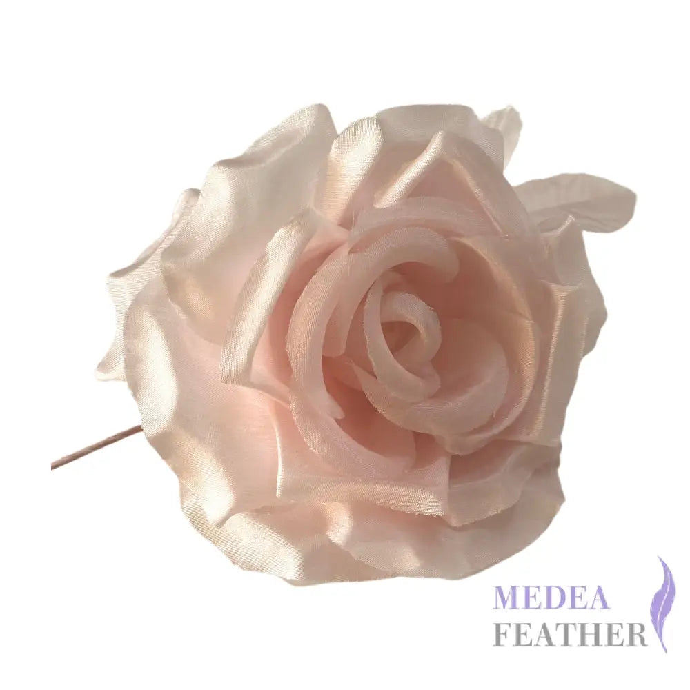 10cm wide silk flower Light Pink