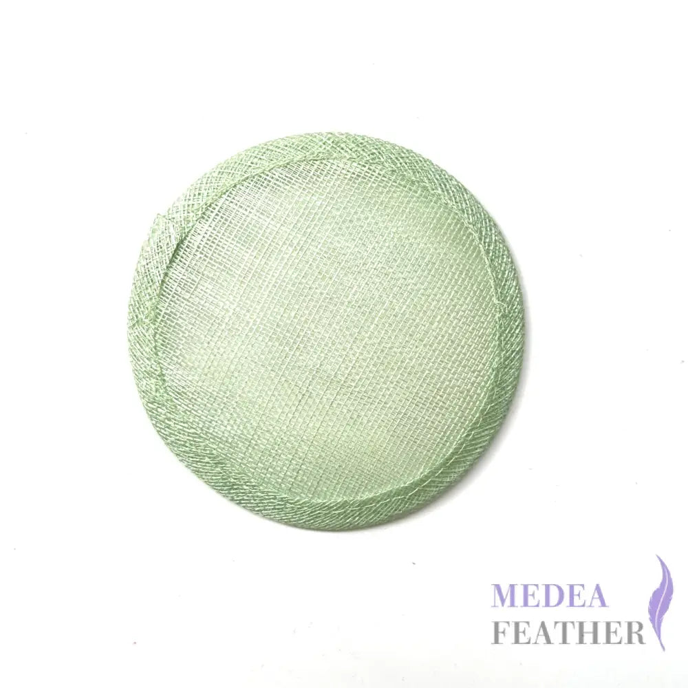 11cm Sinamay Straw Fascinator Base - #55 mint