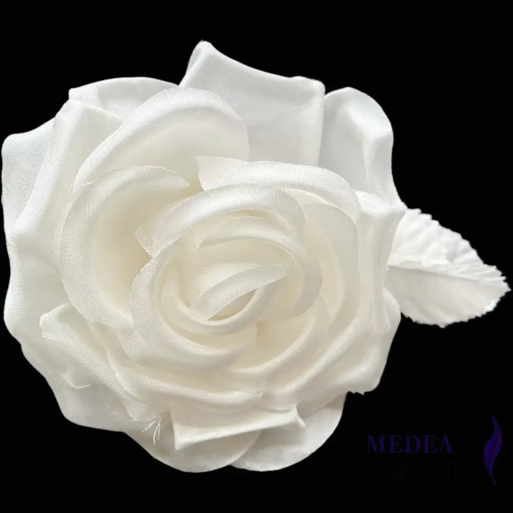 12cm Wide Silk Flower - #02 white