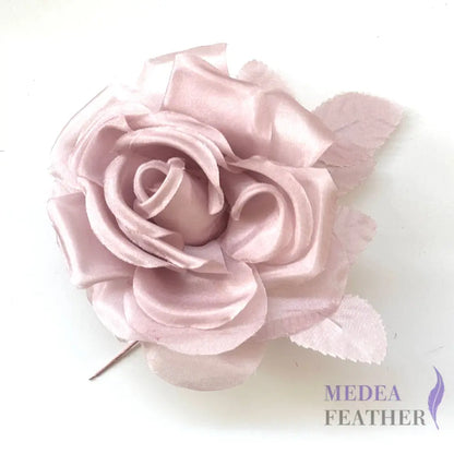 12cm Wide Silk Flower Bronze Pink