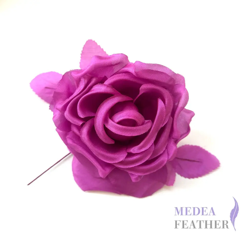 12cm Wide Silk Flower Fuchsia