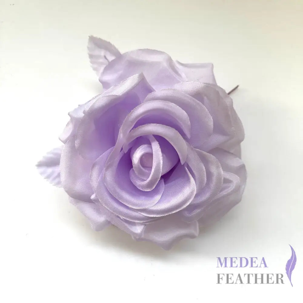 12cm Wide Silk Flower Lilac