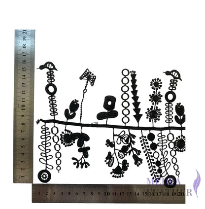 13cm Wide Flower Lace Trim