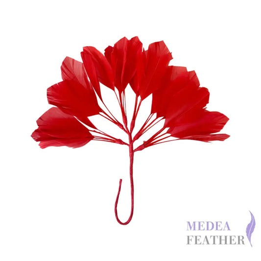15cm Goose Feather Mount DS2505 - #28 hibiscus