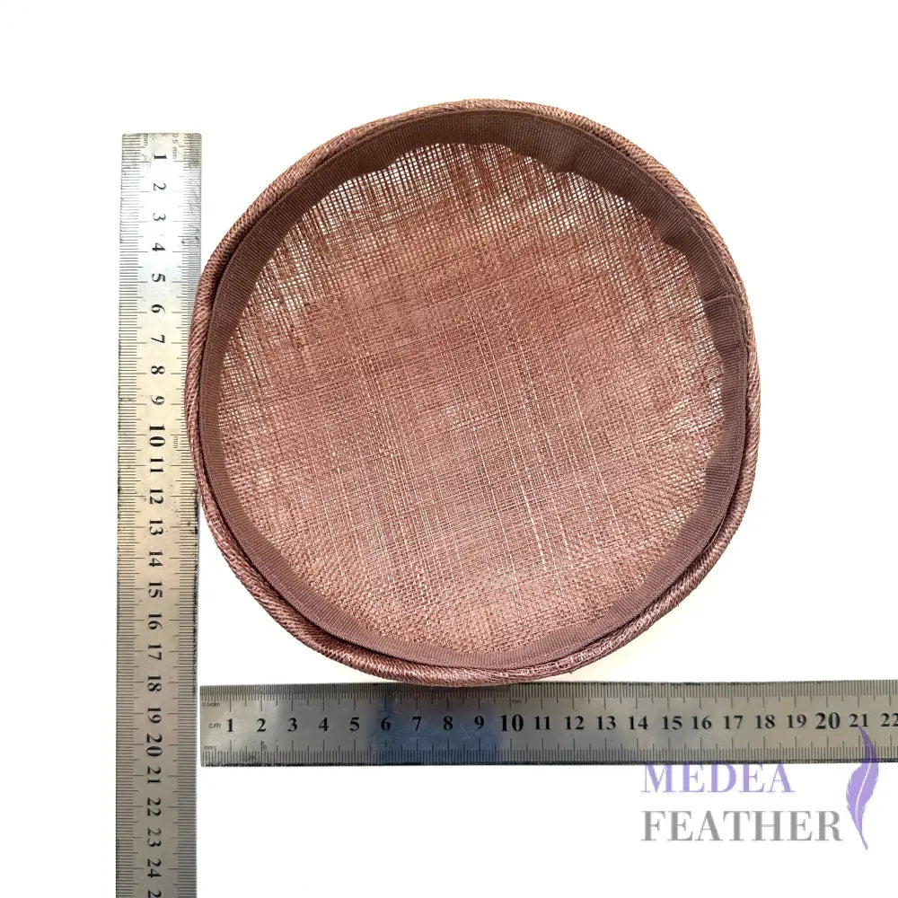15cm Sinamay Button Fascinator Base (3 layers)