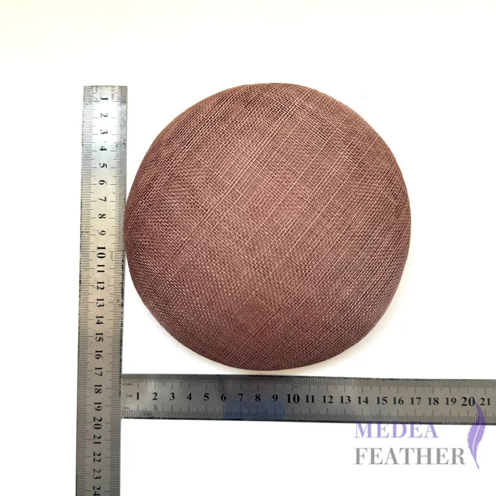 15cm Sinamay Button Fascinator Base (3 layers)