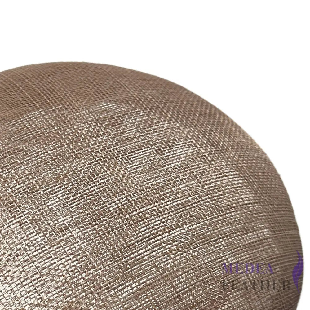 15cm Sinamay Button Fascinator Base (3 layers) #96
