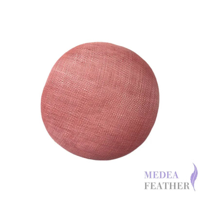 15cm Sinamay Button Fascinator Base (3 layers) - Bloosom (#006)