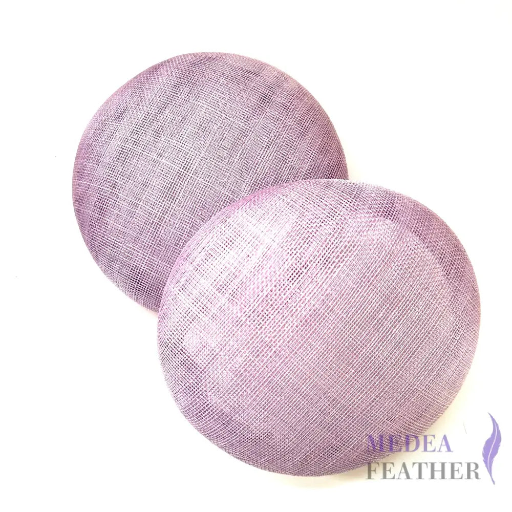 15cm Sinamay Button Fascinator Base Lilac / 1 Piece ready-to-ship