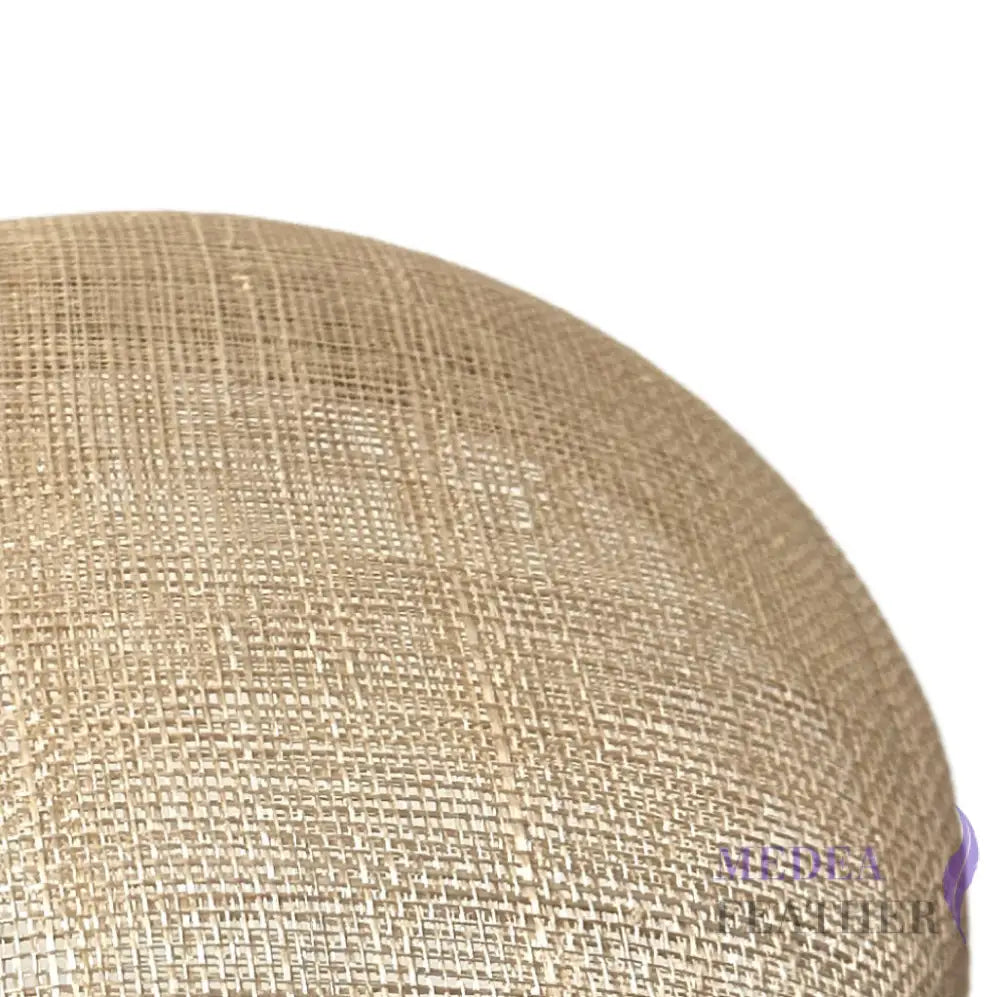 15cm Sinamay Button Fascinator Base (3 layers) #93