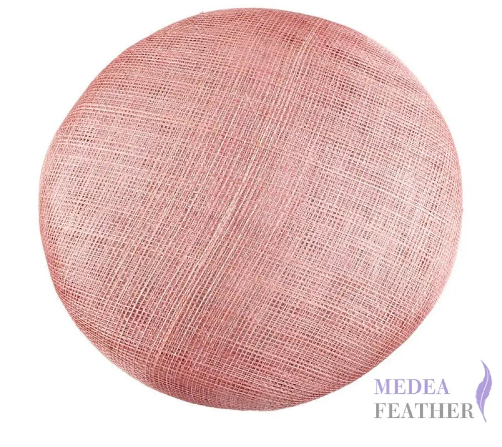 15cm Sinamay Button Fascinator Base Dark Pink / 1 Piece ready-to-ship