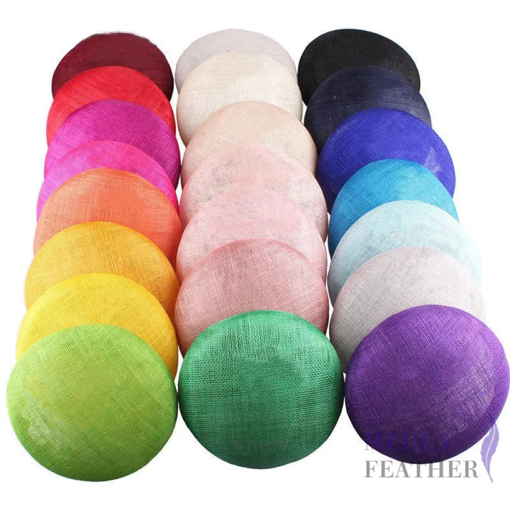 15cm Sinamay Button Fascinator Base ready-to-ship