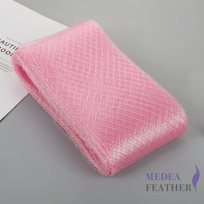 15cm Wide Shining Gold Thread Plain Woven Crin Braid