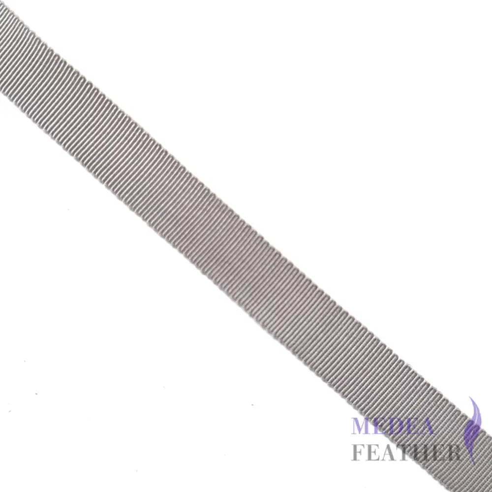 15mm Rayon Petersham Ribbon Gray / 1 meter