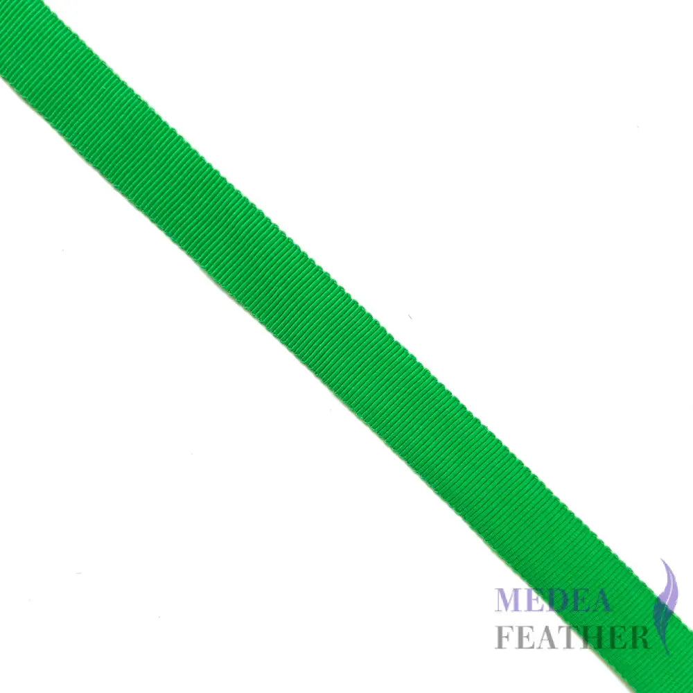 15mm Rayon Petersham Ribbon Green / 1 meter