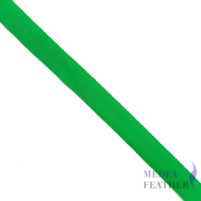 15mm Rayon Petersham Ribbon Green / 1 meter