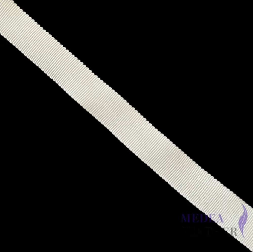 15mm Rayon Petersham Ribbon Ivory / 1 meter