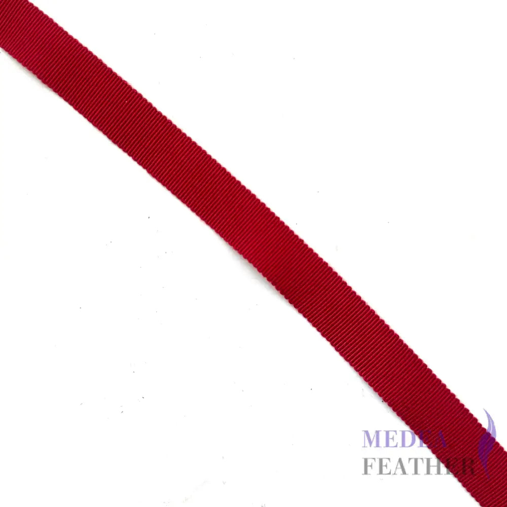 15mm Rayon Petersham Ribbon Red / 1 meter