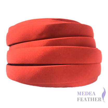 16 colours 20mm Satin Covered Headband Red / 1 Piece