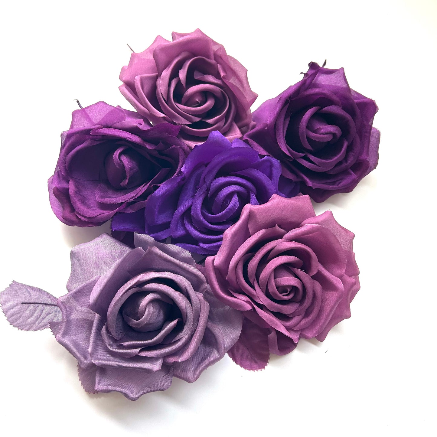 Lucky Dip Multi-colour 10cm wide silk flower-Pack of 3