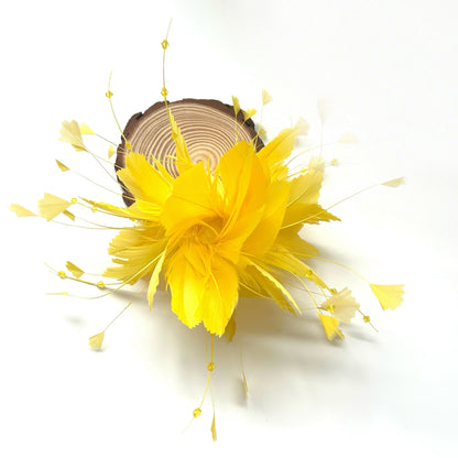 Handmade Feather Flower Mount DS250610